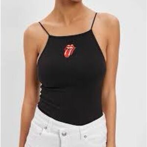 American Eagle Rolling Stones Bodysuit S